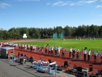 Kirkonmäki, kansalliset ja aina paistaa aurinko :)